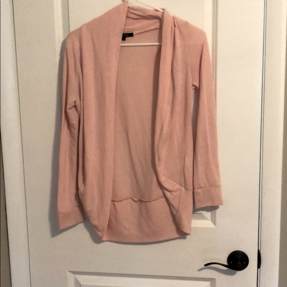 Light pink cardigan